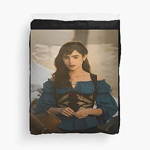 Lily Collins Duvet Cover