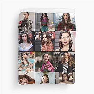 Lily Collins Duvet Cover