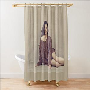 Lily Collins Shower Curtain