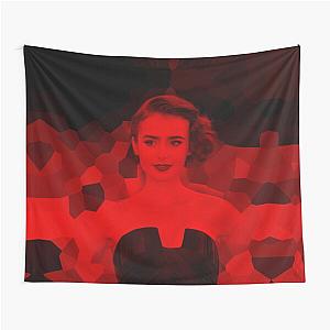 Lily Collins Celebrity Tapestry