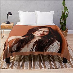 Lily Collins Throw Blanket