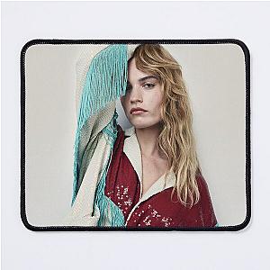 Lily James Mouse Pad