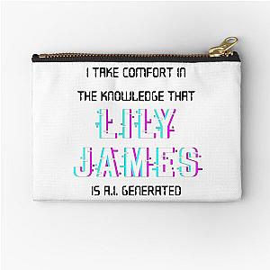 Lily James Zipper Pouch