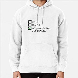 MENTALLY DATING LILY JAMES Pullover Hoodie
