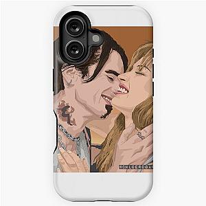 Sebastian Stan and Lily James iPhone Tough Case