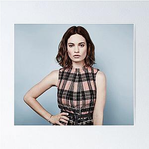 Lily James Poster