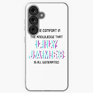 Lily James is not real Samsung Galaxy Case