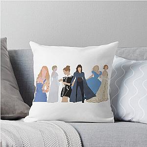 Lily James Movie Throw Pillow