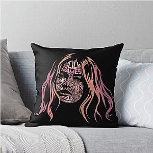 Lily James Throw Pillow