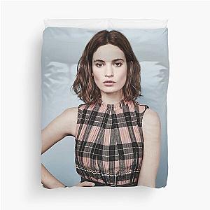 Lily James Duvet Cover