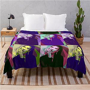 Lily James Pop Art Throw Blanket
