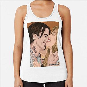 Sebastian Stan Lily James Racerback Tank Top