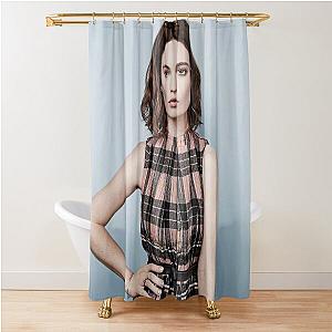 Lily James Shower Curtain