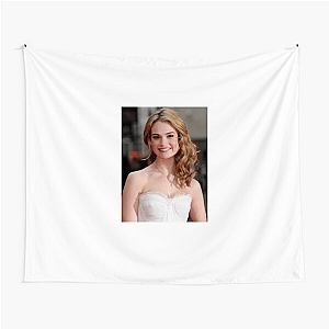 Lily James Merch Lily James Tapestries