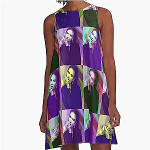 Lily James Pop Art A Dress