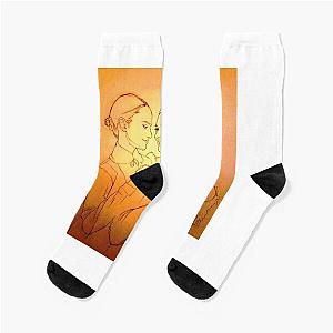 Alicia Vikander and Lily James Socks