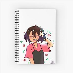 lilypichu print Spiral Notebook