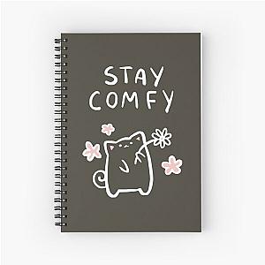 Lilypichu Stay Comfy Cute, Black Team, New, Good Idea Spiral Notebook