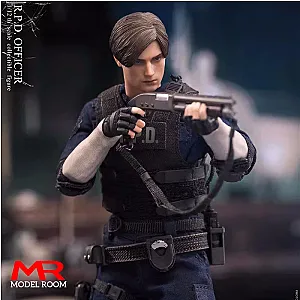 LIMTOYS LiMiN 1/12 Police Officer RPD LEON Action Figure 6'' Male Soldier Figurine Model Full Set Collectible Toy