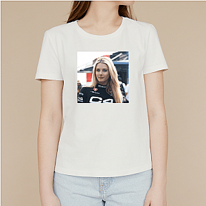 American Racing Personality Lindsay Brewer T-Shirts