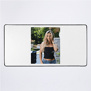 Rising Female Racer Lindsay Brewer Mouse Pads