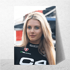 American Racing Personality Lindsay Brewer Posters