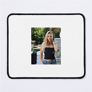 Rising Female Racer Lindsay Brewer Mouse Pads