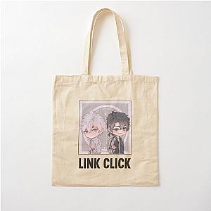 Link Click Cotton Tote Bag