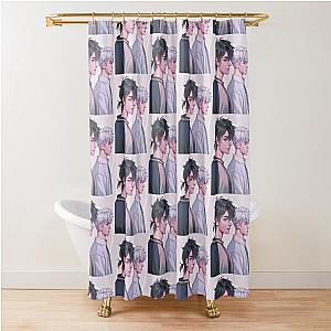 Anime link click  Shower Curtain