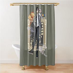 Link Click 8k Shower Curtain