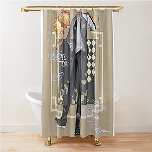 Link Click 8k Shower Curtain