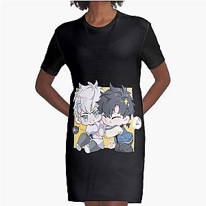 Link Click Graphic T-Shirt Dress