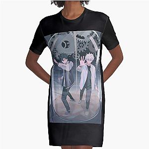 Anime link click  Graphic T-Shirt Dress