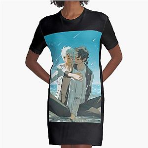 Anime link click  Graphic T-Shirt Dress