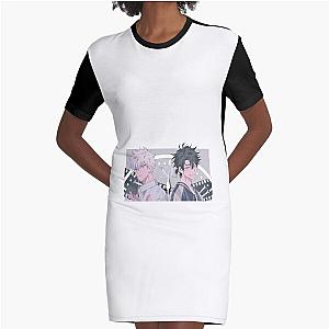 LINK CLICK 时光代理人 Graphic T-Shirt Dress