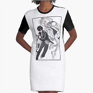 Link Click Design Graphic T-Shirt Dress