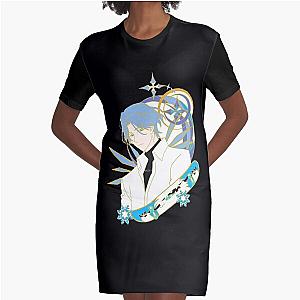 Link Click - Chibi  Graphic T-Shirt Dress