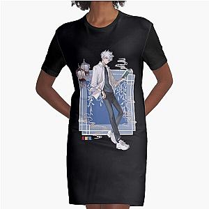 Link Click 8k  Graphic T-Shirt Dress