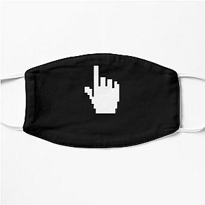 Index Finger Link Click Cursor  Flat Mask