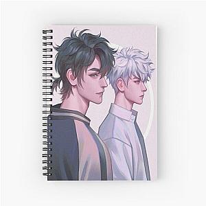 Anime link click  Spiral Notebook