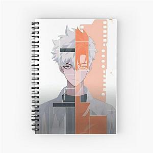 Anime link click  Spiral Notebook