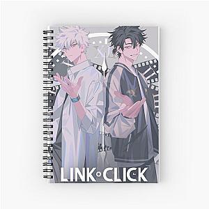 Link click Spiral Notebook