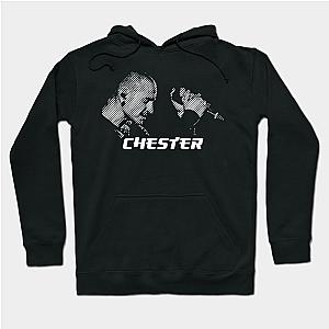 Chester White Halftone style Hoodie TP0509