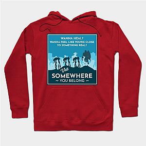 Somewhere I belong Hoodie TP0509