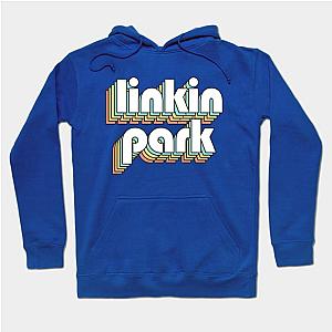 Linkin Park - Retro Rainbow Typography Faded Style Hoodie TP0509