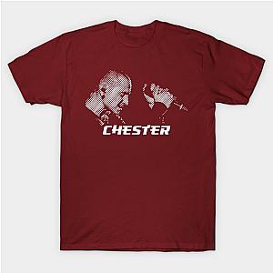 Chester White Halftone style T-Shirt TP0509