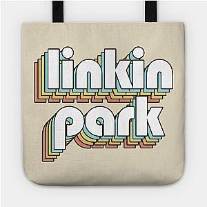 Linkin Park - Retro Rainbow Typography Faded Style Bag TP0509