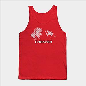 Chester White Halftone style Tank Top TP0509