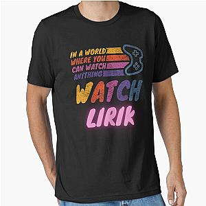 Watch Lirik Twitch Streamer YouTuber Essential T-Shirt