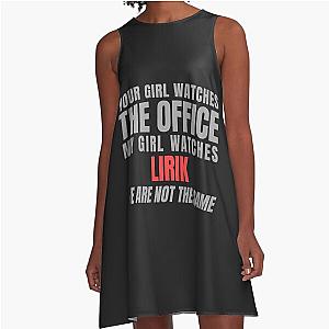LIRIK Twitch Streamer Funny Meme A-Line Dress